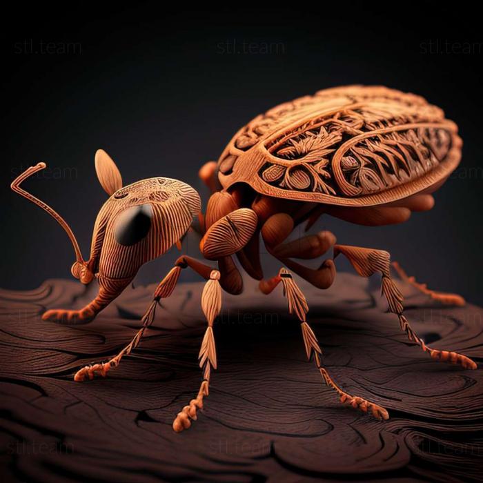 3D модель Crematogaster vermiculata (STL)